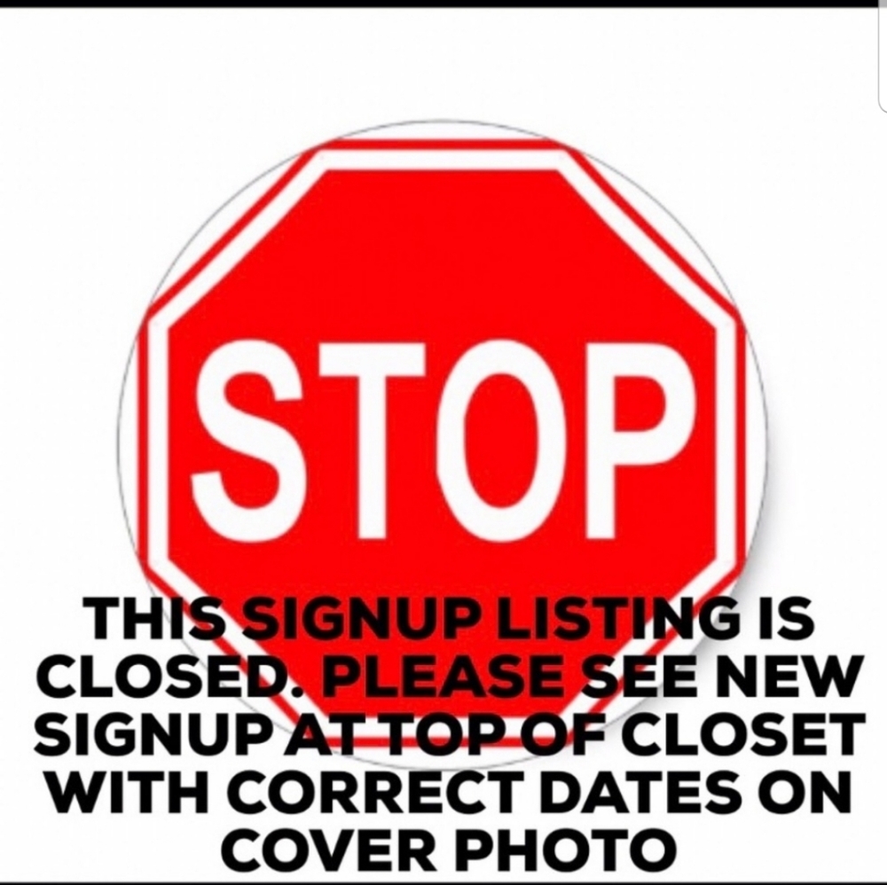New Signups Posted! Join Us! Closing At 5pm Et - image 1